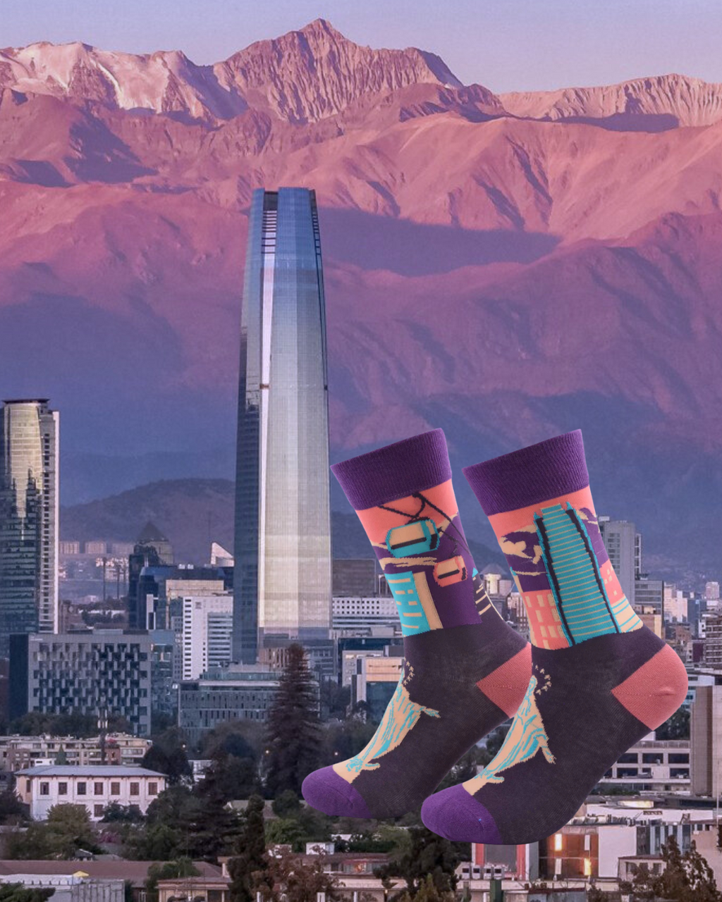 Calcetines San Cristobal Atardecer