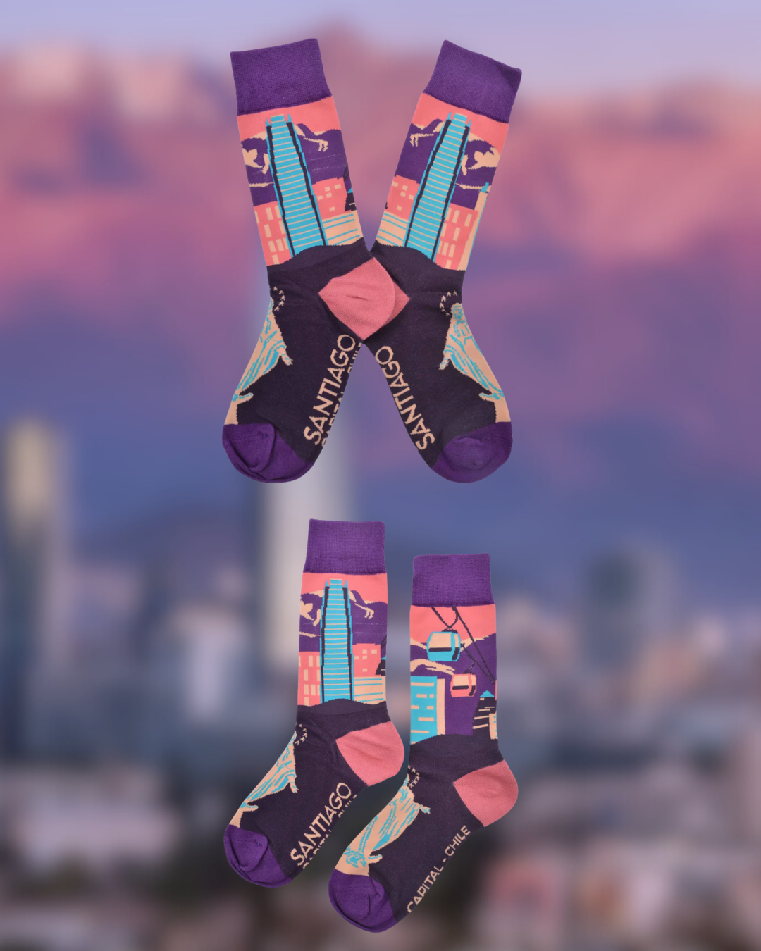Calcetines San Cristobal Atardecer