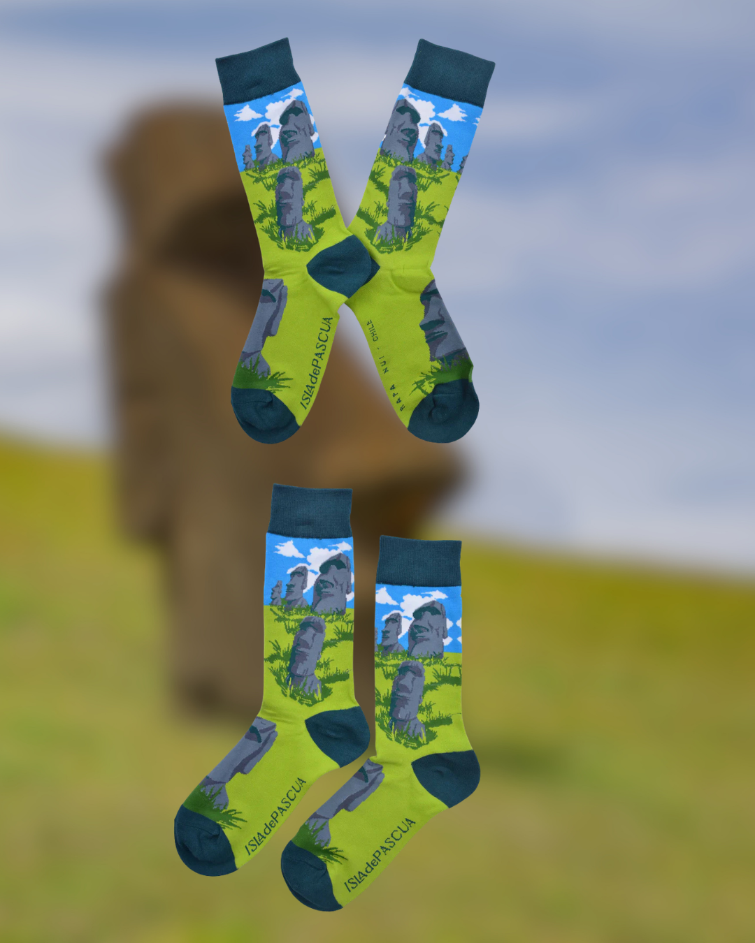 Calcetines Rapa Nui - Chile